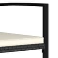 Miniatyrbild 5 av 6: Trädgårdsstolar 2 st konstrotting svart - Trädgårdsstolar - Trädgårdsstol - Home & Living