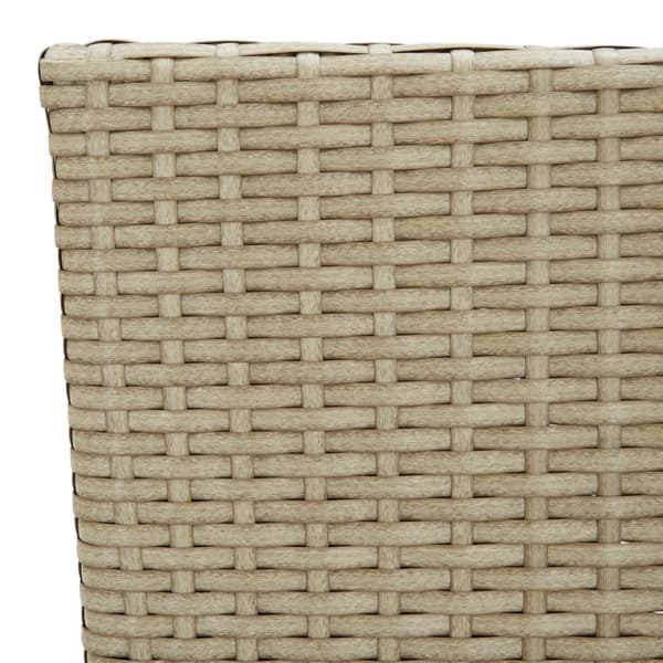 Matstol trädgård 2 st konstrotting beige - Rottingstol - Rottingstolar - Home & Living