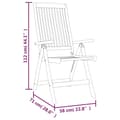 Miniatyrbillede 7 af 7: Foldbare havestole 4 stk. Massivt eukalyptustræ - Havestol - Havestole - Home & Living