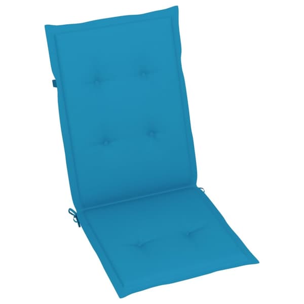 Foldbare havestole 3 stk. Med hynder massivt akacietræ - Havestol - Havestole - Home & Living