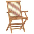 Miniatyrbild 3 av 10: Hopfällbara trädgårdsstolar 4 st massiv teak - Utestol - Utestolar - Home & Living