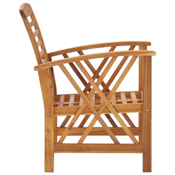 Havestole 2 stk. Massivt akacietræ - Havestol - Havestole - Home & Living