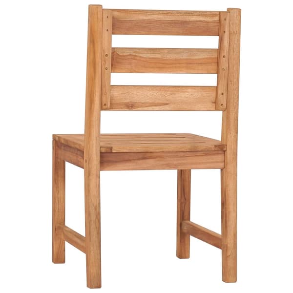 Trädgårdsstolar 4 st massiv teak - Trädgårdsstolar - Utestolar - Home & Living