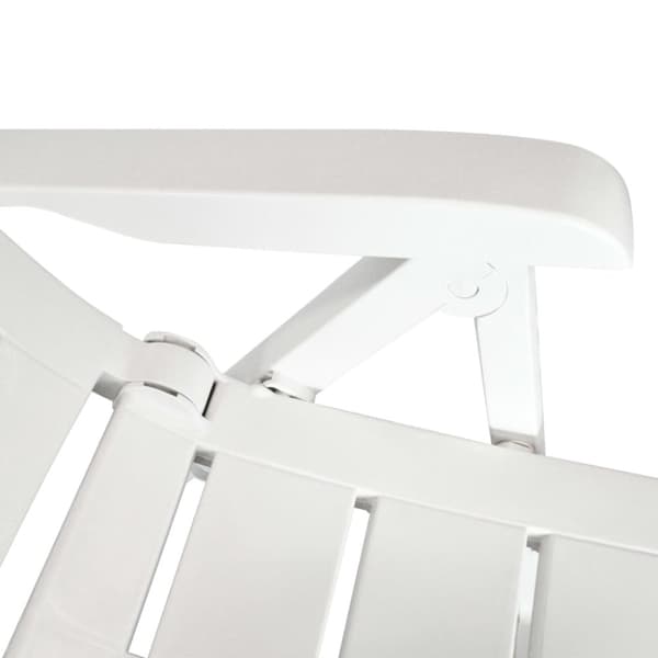 Havelænestole 6 stk. Plastik hvid - Havestole - Havestole - Home & Living