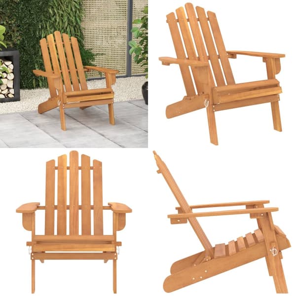 Adirondack-havestol massivt akacietræ - Havestol - Havestole - Home & Living
