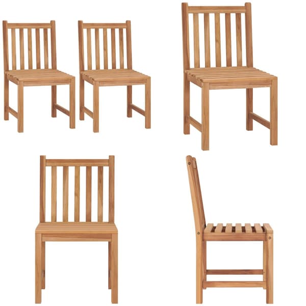 Havestole 2 stk. Massivt teaktræ - Havestol - Havestole - Home & Living