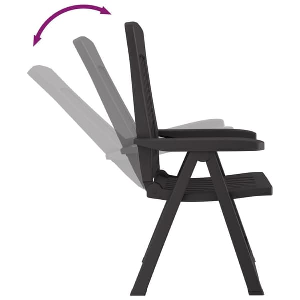 Positionsstole 2 stk. PP antracitgrå - Positionsstol - Positionsstole - Home & Living