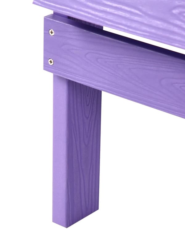 Dækstol Teak Plastik og Rustfrit Stål 88 x 88 x 75 cm Tilbehør til Altan Terrasse Indretning med Armlæn Skandinavisk Udendørs Retro Stil