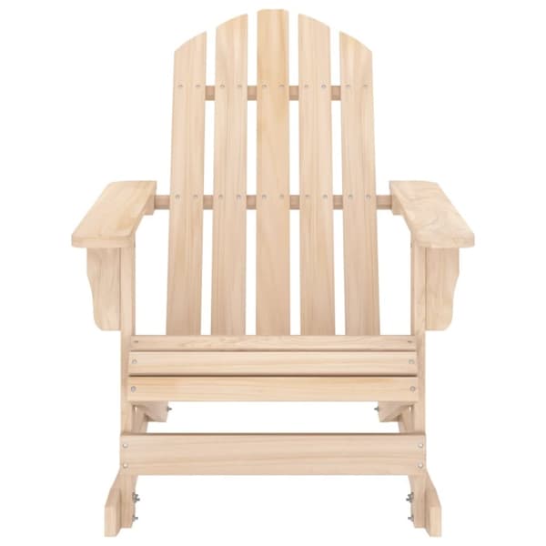 Adirondack-gyngestol massivt grantræ