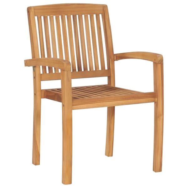 Trädgårdsstolar med beige dynor 2 st massiv teak