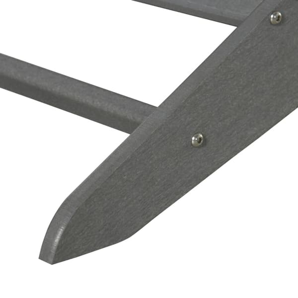 Rootz Havestol - Adirondack Stol - Udendørs Lænestol - Ergonomisk design - Vejrbestandig HDPE - 75cm x 87cm x 90cm