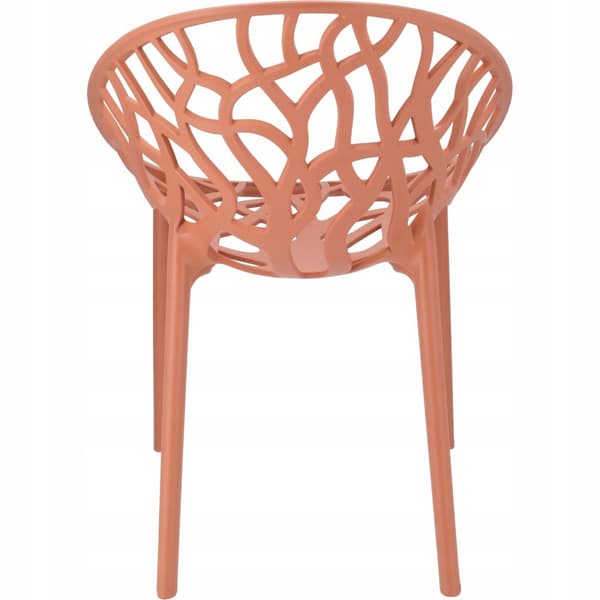 ALBERO stol, plast terracotta