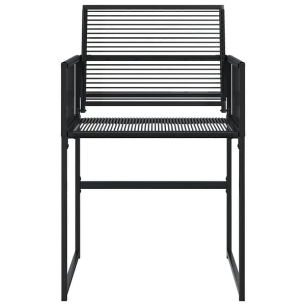 vidaXL havestole 4 stk. polyrattan sort