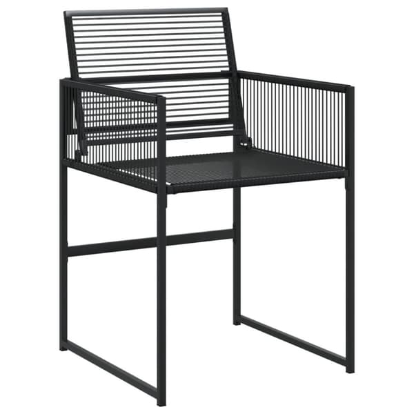 vidaXL havestole 4 stk. polyrattan sort