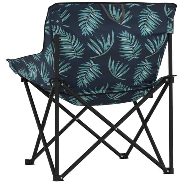 vidaXL campingstole med lommer 2 stk. foldbar Efterlad tryk