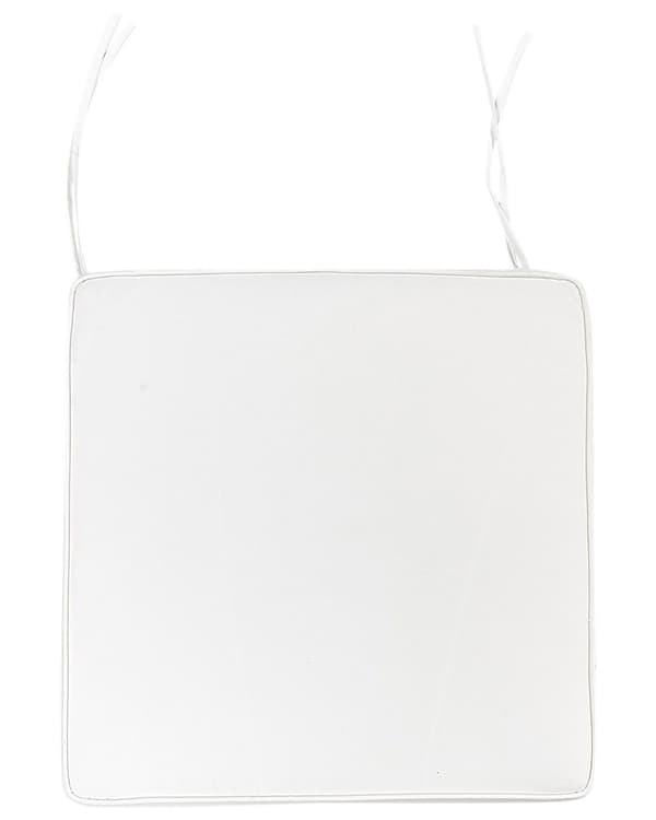 Set med 8 Trädgårdsstolar Mörkt Acaciaträ 80 x 59 cm med UV Vatten Vädertåliga Benivta Dynor Rustik Stil Trädgård Uteplats