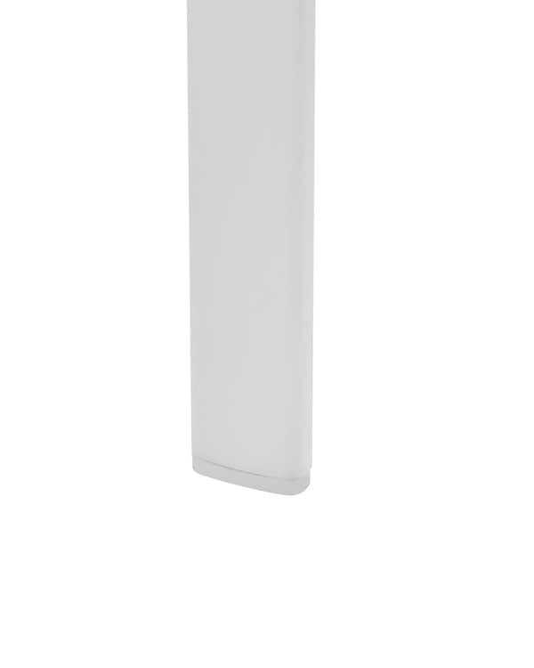 Trädgårdsstolar 4 st Grå Aluminiumram Syntetiskt Material Utomhus Modern Design
