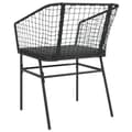 Miniatyrbillede 7 af 10: vidaXL havestole 2 stk. med hynder polyrattan sort