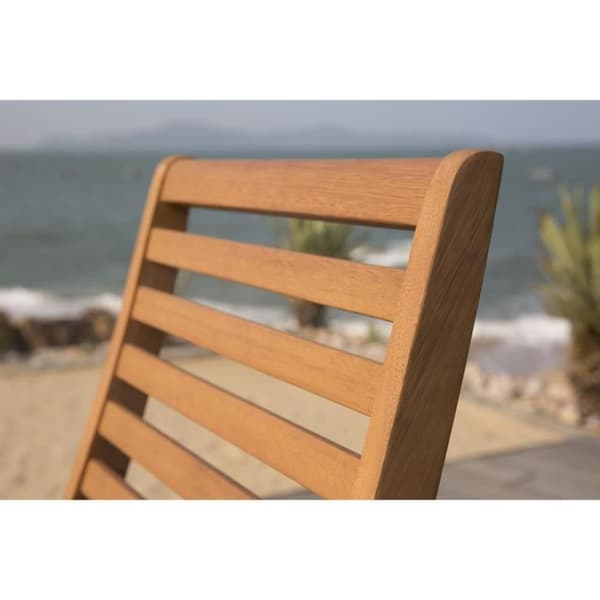Set med 4 hopfällbara trädgårdsstolar i Acacia FSC - 47 x 57,5 x H.89,5 cm