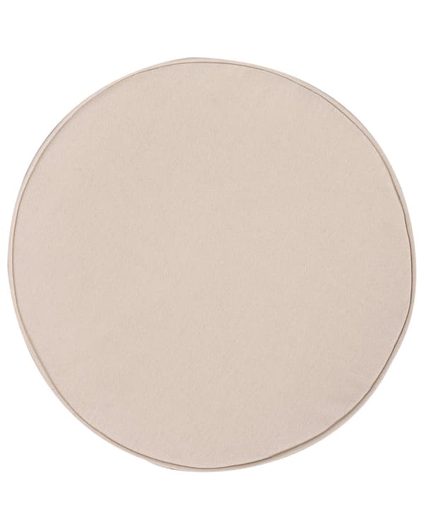 Trädgårdsfåtöljer 2 st Naturrotting med Sittdynor Beige Inomhus Utomhus Boho Stil