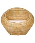 Pikkukuva 6 / 11: Nojatuoli luonnonväri rottinki beige istuintyyny käsintehty pyöreä sisälle ulos UV-kestävä boho tyyli