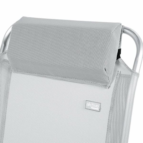 Folding Chair Aktive Kallistuva Harmaa 44 x 101 x 55 cm
