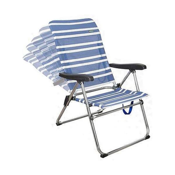 Strandkurv Color Baby 61 x 63 x  93 cm Hvid Marineblå