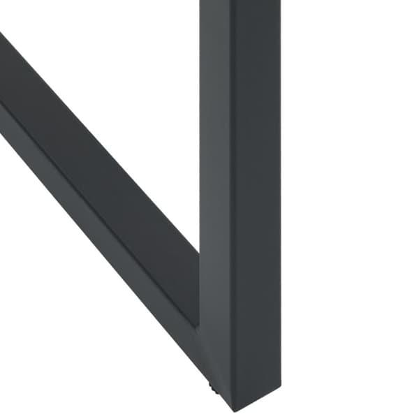 vidaXL Baarijakkarat 2 kpl musta 38x38x80 cm jauhemaalattu teräs