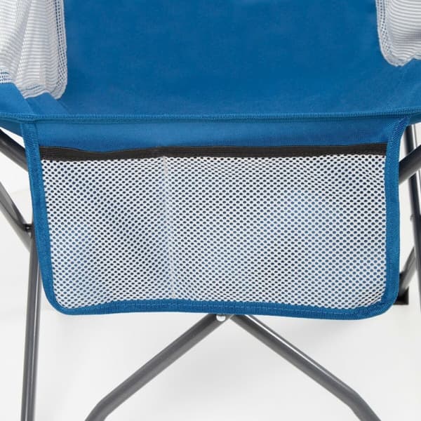 Sammenklappelig campingstol Aktive Blå 48 x 86 x 50 cm (2 enheder)