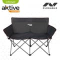 Miniatyrbillede 4 af 5: 2 personers sofa Aktive Sort Foldbar 107 x 88 x 63 cm (2 enheder)
