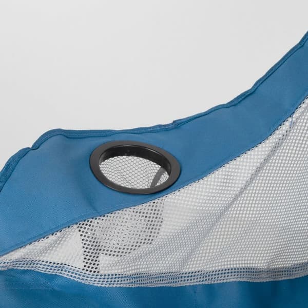 Sammenleggbar campingstol Aktive Blå 48 x 86 x 50 cm (2 enheter)