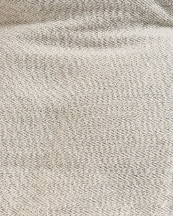 Set med 2 Stolar Naturlig Rotting Light Beige Bomullsdyna Medium Resistens Inomhus Utomhus Boho Stil Trädgård Uteplats Balkong