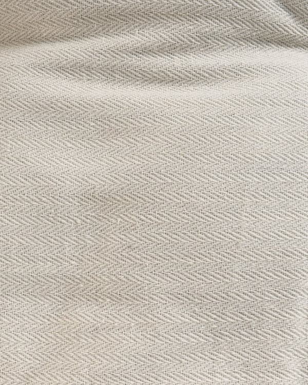 Stol Naturlig Rotting Light Beige Bomullsdyna Medium Resistens Inomhus Utomhus Boho Stil Trädgård Uteplats Balkong