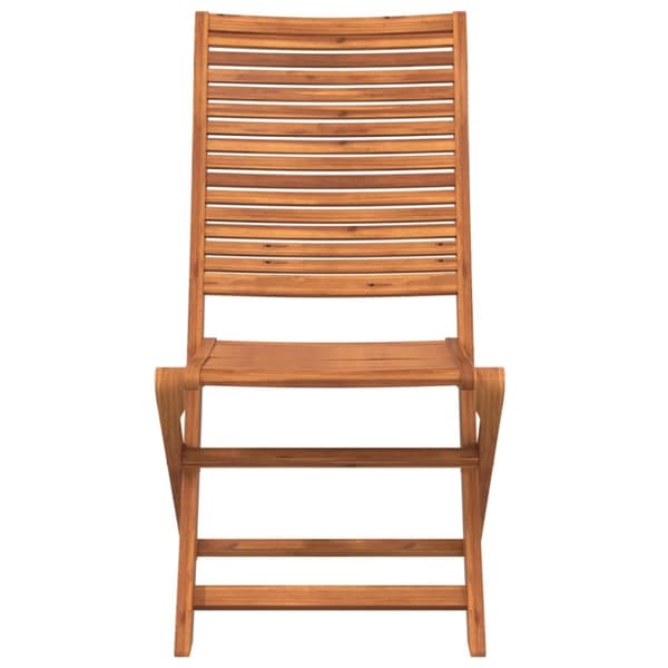 vidaXL foldbare havestole 6 stk. 51x66x95 cm massivt akacietræ