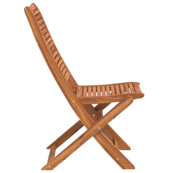 vidaXL Sammenleggbare hagestoler 6 stk 51x66x95 cm heltre akasie