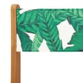 Miniatyrbillede 9 af 10: foldbare havestole 8 stk. stof og massivt træ