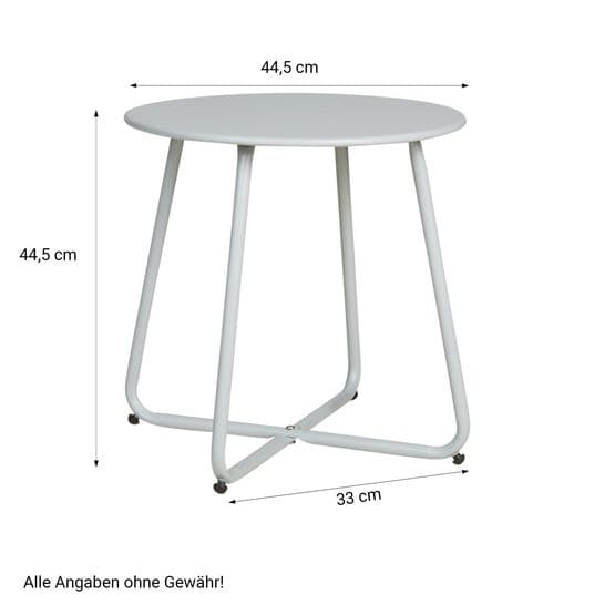 Trädgårdsstolar Med Bord - Armstöd - Grå