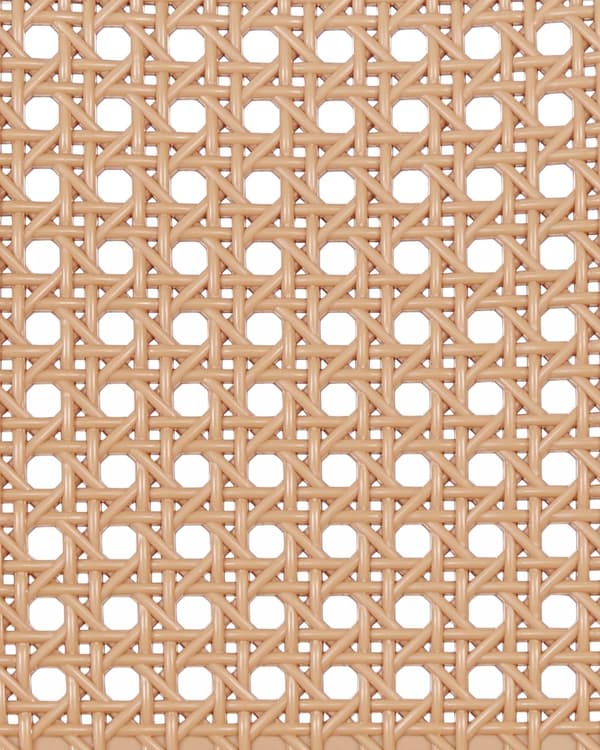 Barstolar Set om 4 Beige och Svart Plast Sits Stapelbara Stolar utan Armstöd för Inomhus- och Utomhusbruk Matsal Kök