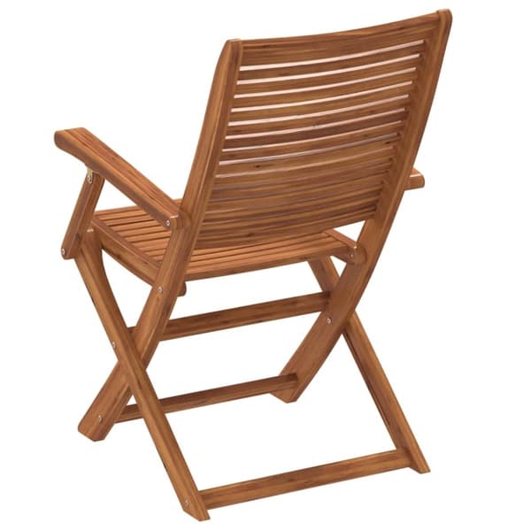 vidaXL Sammenleggbare hagestoler 6 stk 57x66x95 cm heltre akasie