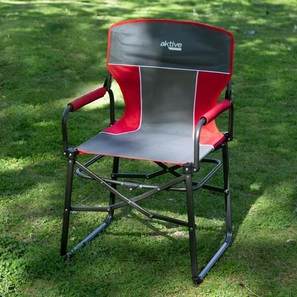 Sammenklappelig campingstol Aktive 54 x 92 x 49 cm (2 enheder)