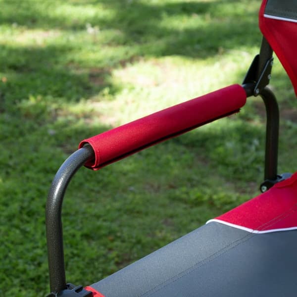 Sammenklappelig campingstol Aktive 54 x 92 x 49 cm (2 enheder)