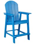 Miniatyrbillede 1 af 10: Dækstol Lysegrå Plastik Rustfrit Stål 88 x 88 x 75 cm Have Tilbehør til Altan Terrasse Indretning med Armlæn Skandinavisk Udendørs Retro Stil