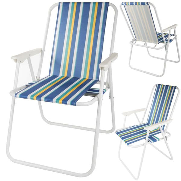 Strandstol / Solstol - Stol till Strand - Hopfällbar