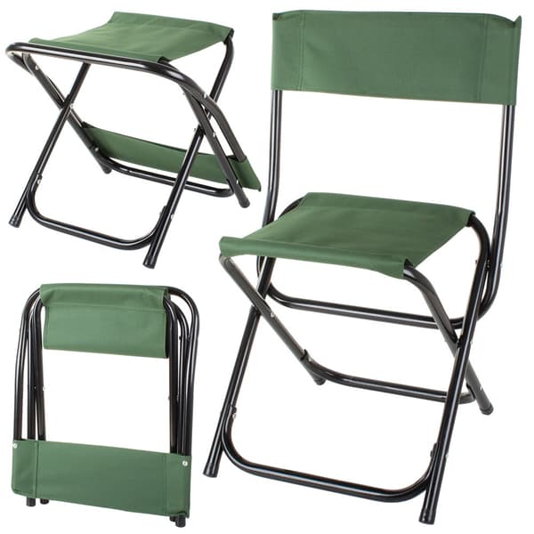 Fällstol - Campingstol Grøn