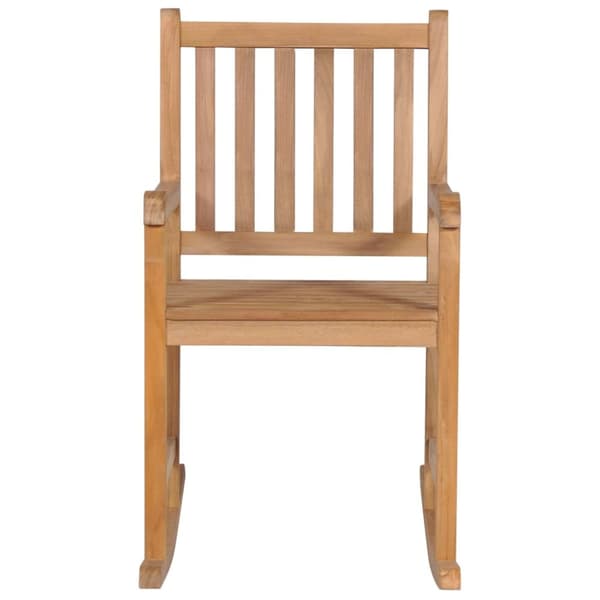 Gungstol i massiv teak