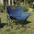 Miniatyrbild 1 av 2: Campingstolar med ficka fällbar 2 st blå