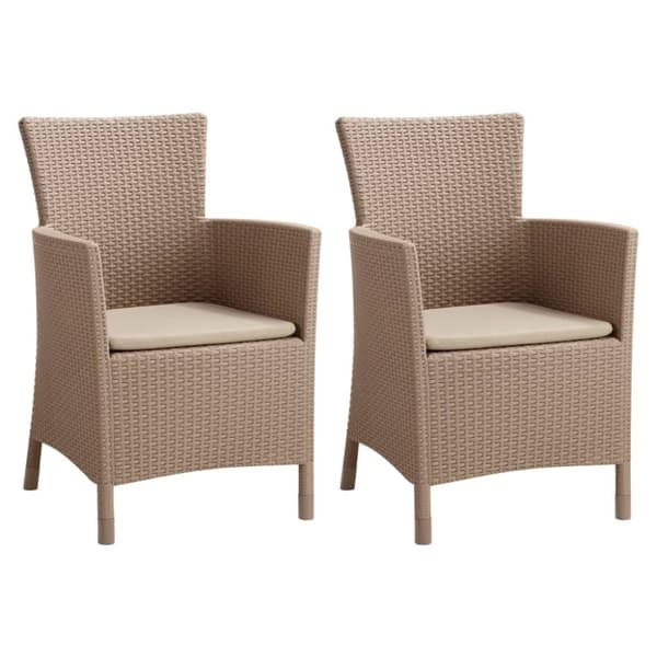 Keter Trädgårdsstol Iowa cappuccino 215519