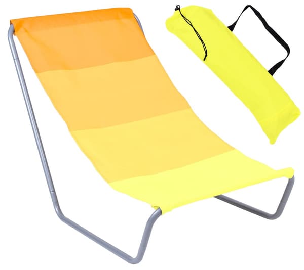 OLEK foldbar turist strandstol - gul