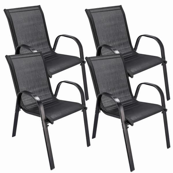 4 x haveSTOL TIL TERRASSE altan HAVE lænestol