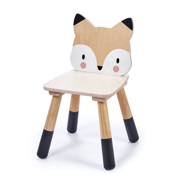 Fox Junior Wood Dagisstol - Tender Leaf Toys - Flerfärgad - Vit